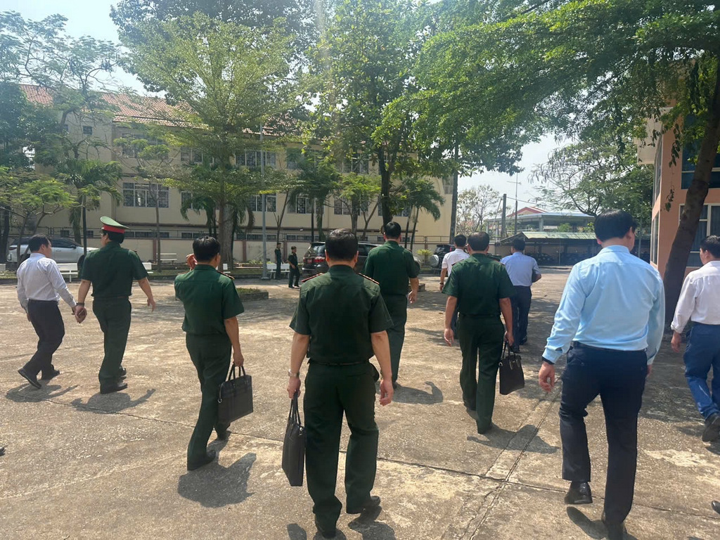 Rà soát cơ sở vật chất khu giảng đường, hội trường